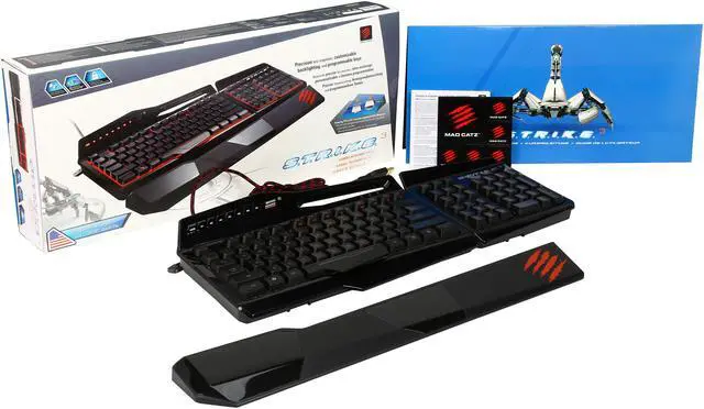 Alt view image 5 of 5 - Mad Catz S.T.R.I.K.E. 3 Gaming Keyboard for PC