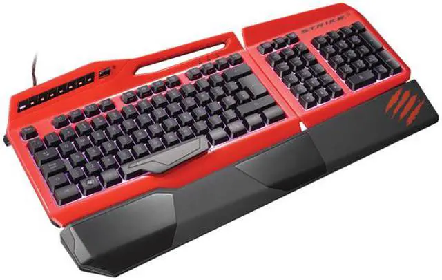 Alt view image 3 of 3 - Mad Catz MCB43112N013/04/1 S.T.R.I.K.E. 3 Keyboard