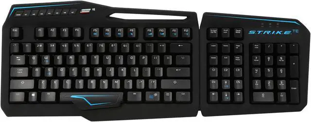 Alt view image 2 of 5 - Mad Catz S.T.R.I.K.E.TE Tournament Edition Mechanical Gaming Keyboard for PC