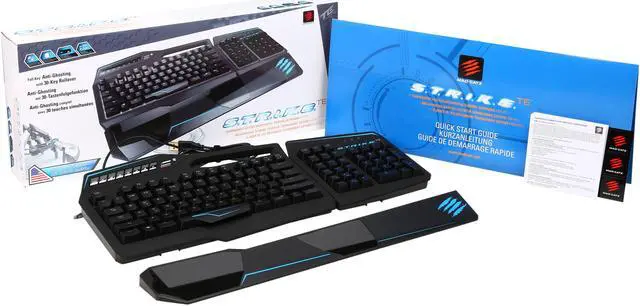 Alt view image 5 of 5 - Mad Catz S.T.R.I.K.E.TE Tournament Edition Mechanical Gaming Keyboard for PC
