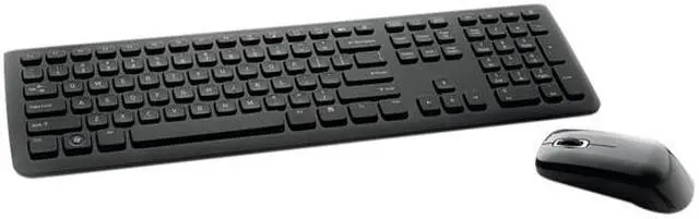 Main image of Verbatim 96983 Piano Black 2.4 GHz Wireless Slim Keyboard and Mouse