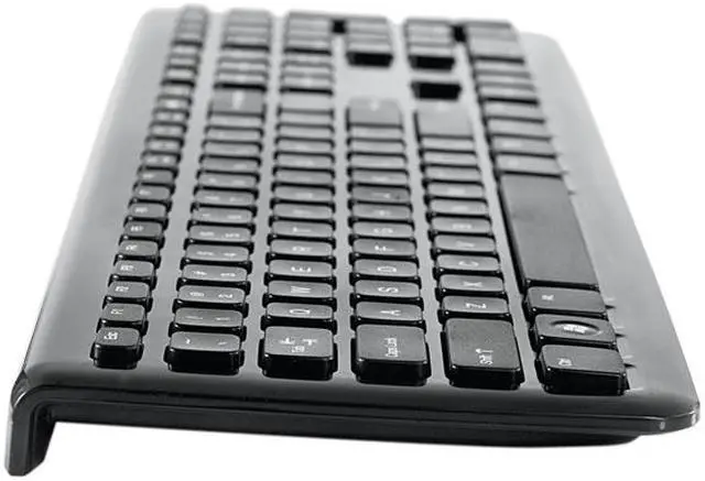 Alt view image 2 of 8 - Verbatim 96983 Piano Black 2.4 GHz Wireless Slim Keyboard and Mouse