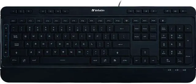Main image of Verbatim Illuminated Wired Keyboard