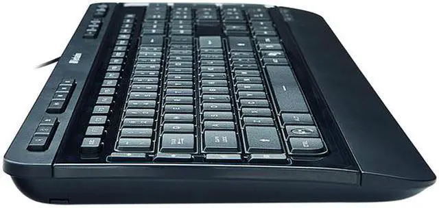 Alt view image 3 of 6 - Verbatim Illuminated Wired Keyboard