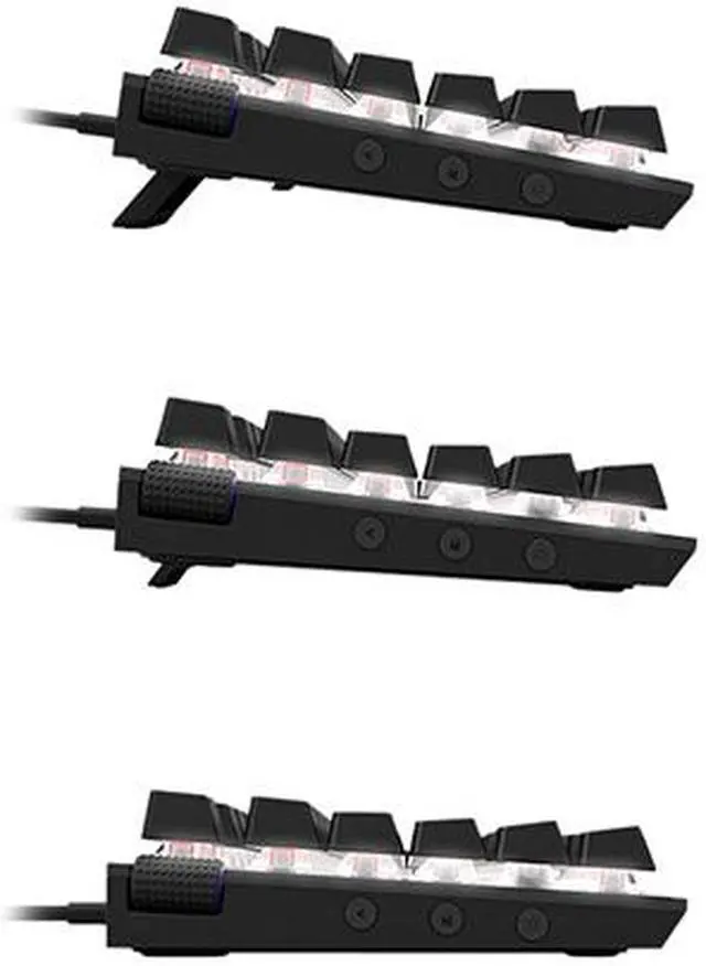 Alt view image 3 of 5 - NZXT Function Mechanical Keyboard - KB-1FSUS-BR - PC Gaming Mechanical Keyboard - MX Compatible Switches - Hot Swappable Key Switch Sockets - Linear RGB Switches - Durable Aluminum Top Plate - Black