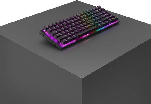 Alt view image 18 of 18 - NZXT Function 2 MINITKL Optical Gaming Keyboard, Linear optical switches, 8,000 Hz polling rate, Doubleshot PBT keycaps, Hot-swappable, Black