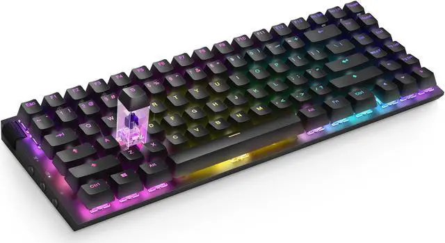 Alt view image 15 of 18 - NZXT Function 2 MINITKL Optical Gaming Keyboard, Linear optical switches, 8,000 Hz polling rate, Doubleshot PBT keycaps, Hot-swappable, Black