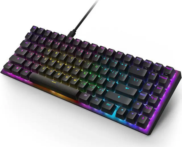 Alt view image 11 of 18 - NZXT Function 2 MINITKL Optical Gaming Keyboard, Linear optical switches, 8,000 Hz polling rate, Doubleshot PBT keycaps, Hot-swappable, Black