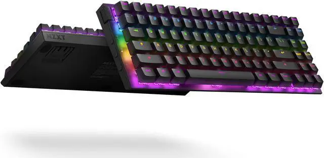 Alt view image 17 of 18 - NZXT Function 2 MINITKL Optical Gaming Keyboard, Linear optical switches, 8,000 Hz polling rate, Doubleshot PBT keycaps, Hot-swappable, Black