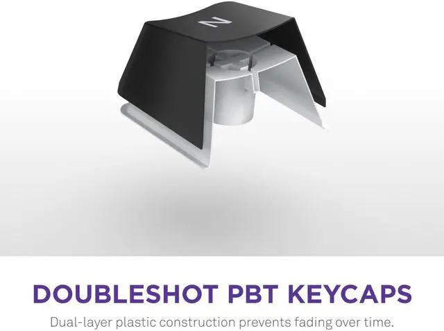 Alt view image 5 of 18 - NZXT Function 2 MINITKL Optical Gaming Keyboard, Linear optical switches, 8,000 Hz polling rate, Doubleshot PBT keycaps, Hot-swappable, Black