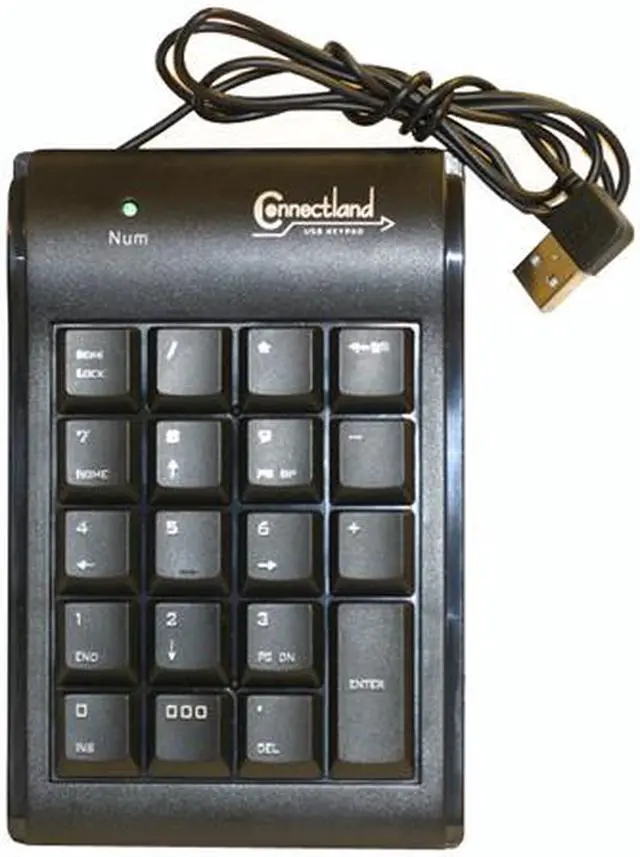 Main image of SYBA CL-KBD20006 Black 19 keys Normal Keys USB Numeric Keypad