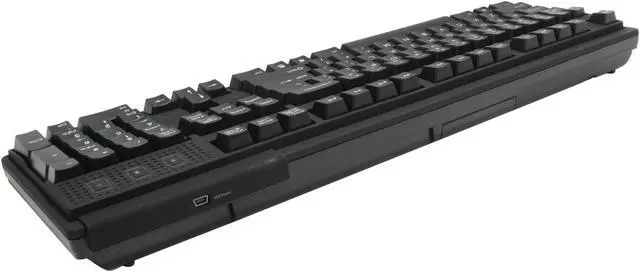 Alt view image 3 of 5 - QUMAX Xarmor U9W USB RF Wireless Standard Mechanical Keyboard with Cherry MX Brown Switches