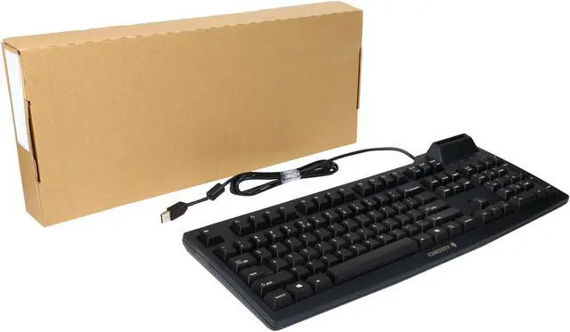 Alt view image 5 of 5 - Cherry G83-6644LUAEU-2 G83-6644 POS Smart Card Keyboard