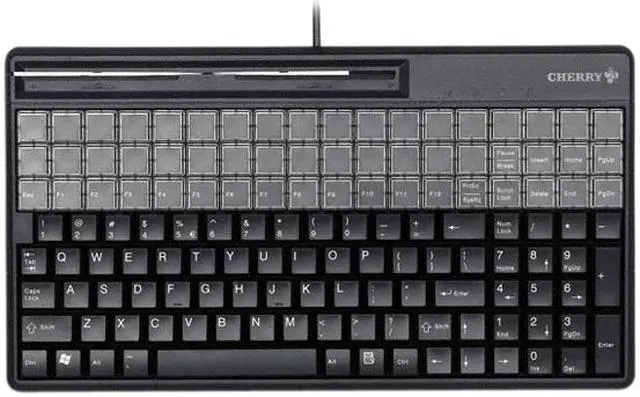 Alt view image 2 of 2 - Cherry G86-61410EUADAA POS Keyboard