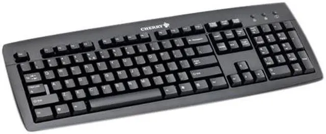 Main image of CHERRY J82-16001LUNEU-2 Black 104 Normal Keys USB Wired Standard Keyboard