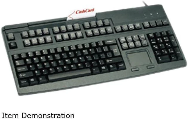Cherry G80-8113LRAUS-2 8113 Series MSR Keyboard with Touchpad