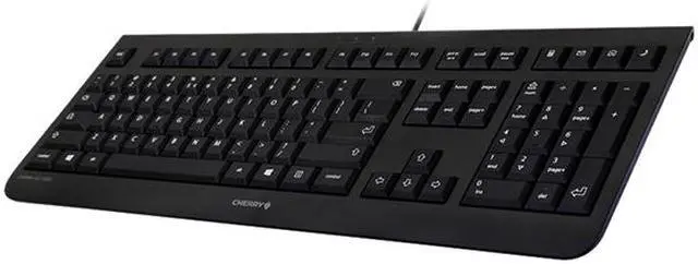 Alt view image 2 of 2 - CHERRY TKL Corded Compact Keyboard - Cable Connectivity - USB Type A Interface - 6 Multimedia, Volume Up, Volume Down, Previous Track, Next Track, Start, Pause Hot Key(s) - English (US) - PC - SX Keys