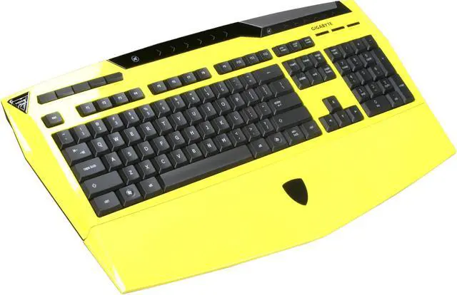 Main image of GIGABYTE GK-K8100-YEL Keyboard - Red Dot Design Award  Winner 2011