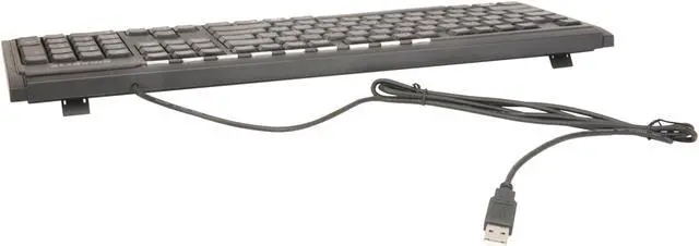Alt view image 3 of 7 - GIGABYTE GK-KM6150 Black USB Wired Standard Multimedia Keyboard & Mouse Combo