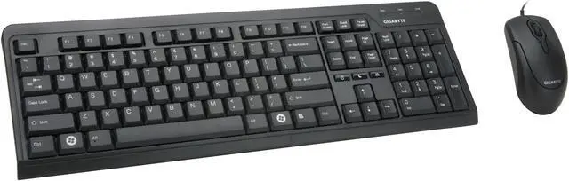 Main image of GIGABYTE GK-KM5200 Black USB Wired Standard Multimedia Keyboard & Mouse Combo