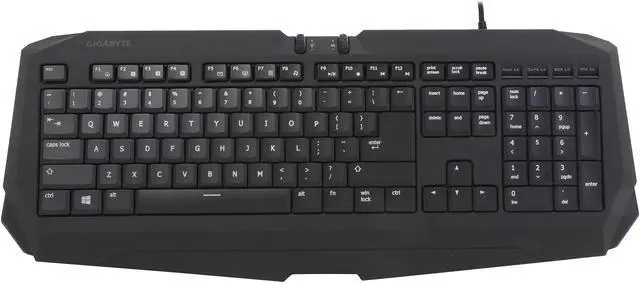 Alt view image 3 of 5 - GIGABYTE GK-FORCE K7 FORCE K7 3-color Backlight Stealth Keyboard