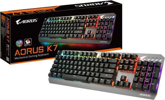Alt view image 6 of 6 - GIGABYTE AORUS K7 Gaming Keyboard