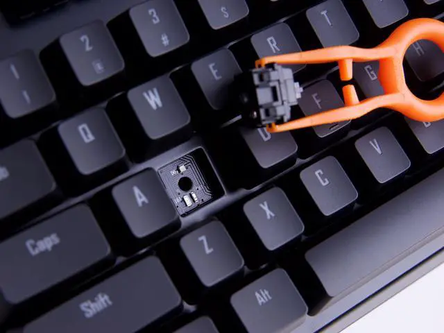 Alt view image 12 of 20 - GIGABYTE AORUS K9 Optical RGB Gaming Keyboard - Red Switch