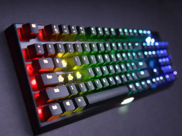 Alt view image 4 of 20 - GIGABYTE AORUS K9 Optical RGB Gaming Keyboard - Red Switch