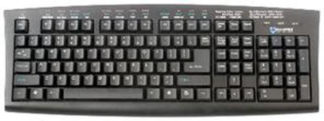 Main image of SEAL SHIELD SSK107 Black 107 Normal Keys USB Standard Medical Grade Keyboard - Dishwasher Safe