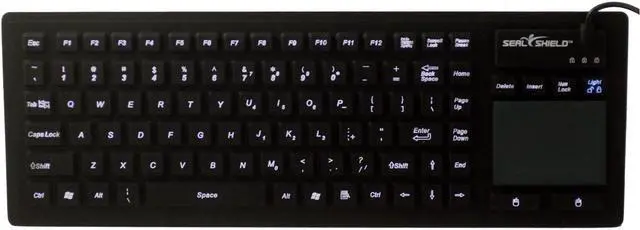 Alt view image 2 of 2 - SEAL SHIELD SEAL TOUCH GLOW S90PG2 Black USB Wired Keyboard