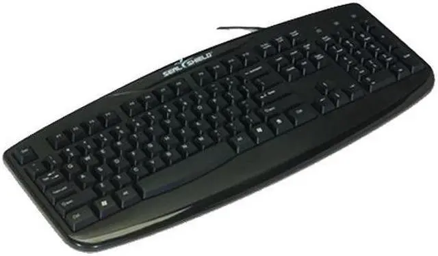 Main image of SEAL SHIELD STK503P Black 104 Normal Keys PS/2 Wired Standard Silver Storm Keyboard