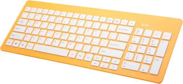 Main image of Wintec FileMate Imagine K2210 Melon Yellow USB Wired Standard Keyboard