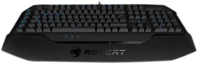 Alt view image 3 of 13 - ROCCAT ROC-12-851-BE Ryos MK Pro Mechanical Keyboard with Per-key Illumination - Blue Cherry MX Key Switch