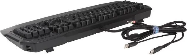 Alt view image 9 of 13 - ROCCAT ROC-12-851-BE Ryos MK Pro Mechanical Keyboard with Per-key Illumination - Blue Cherry MX Key Switch