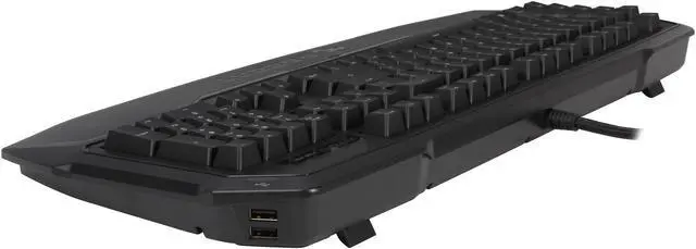 Alt view image 10 of 13 - ROCCAT ROC-12-851-BE Ryos MK Pro Mechanical Keyboard with Per-key Illumination - Blue Cherry MX Key Switch