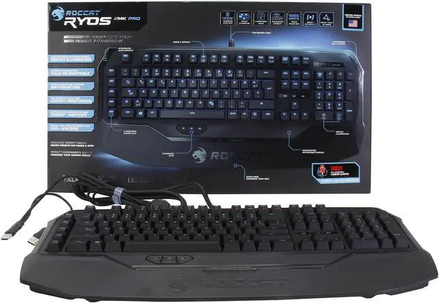Alt view image 12 of 13 - ROCCAT Ryos MK Pro USB Mechanical Gaming Keyboard