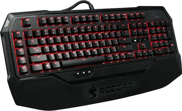 Alt view image 10 of 14 - ROCCAT RYOS MK FX - RGB Mechanical Gaming Keyboard With Per-Key Illumination - Cherry MX Brown Switches