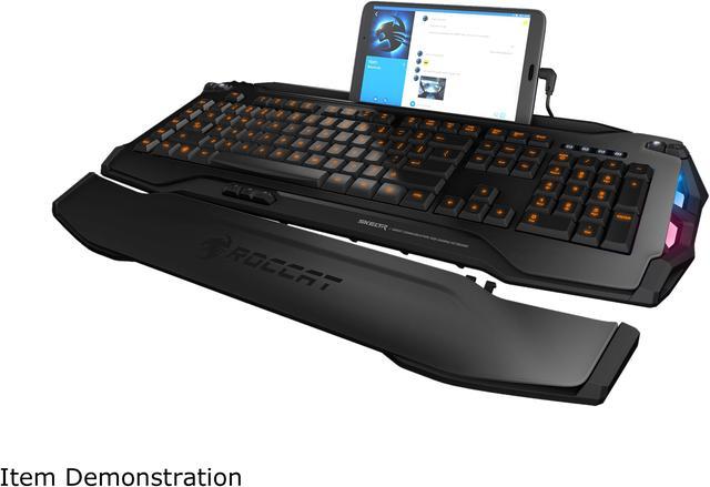 Black Keyboard RGB - Gaming Communication SKELTR ROCCAT Smart