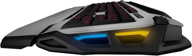 Alt view image 6 of 7 - ROCCAT SKELTR Smart Communication RGB Gaming Keyboard - White