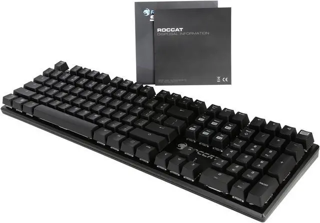 Alt view image 7 of 7 - ROCCAT Suora FX - RGB Illuminated Frameless Mechanical Gaming Keyboard - Blue Switch