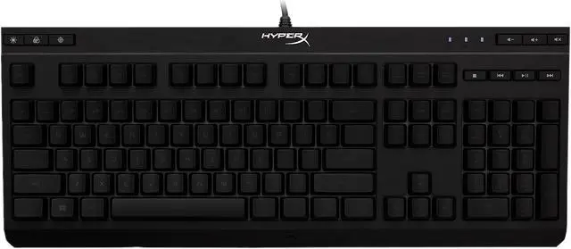 Alt view image 5 of 7 - HyperX Alloy Core RGB Membrane Gaming Keyboard