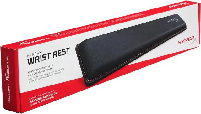 Alt view image 7 of 8 - HyperX Cooling Gel Ergonomic Wrist Rest (HX-WR)