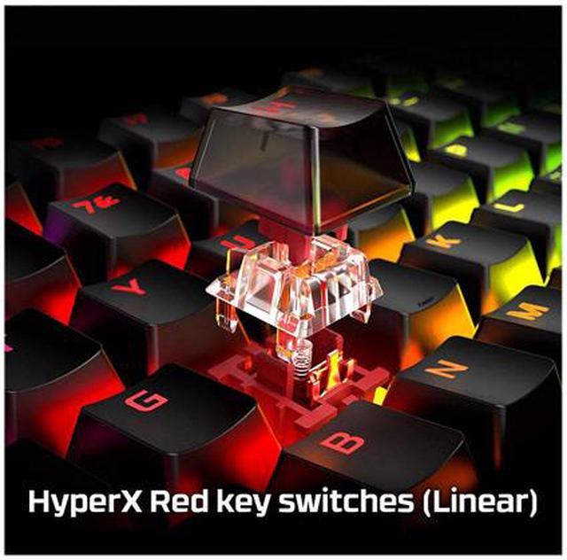 HyperX HX-KB7RDX-US Alloy Origins Core, Clavier Gaming mécanique RGB, –  Ordicaz