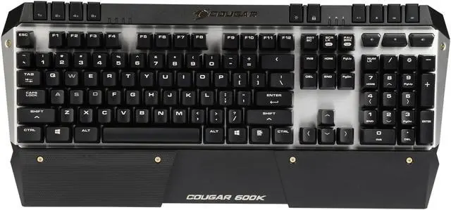 Alt view image 2 of 5 - COUGAR KBC600-4IS 600K Gaming Mechanical Keyboard with Cherry MX Brown Switch