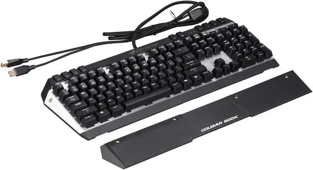Alt view image 4 of 5 - COUGAR KBC600-4IS 600K Gaming Mechanical Keyboard with Cherry MX Brown Switch