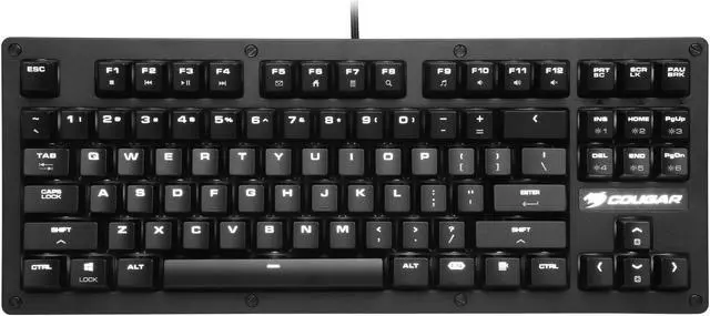 Alt view image 2 of 5 - Cougar PURI TKL Gaming Keyboard, Cherry MX Red Switches