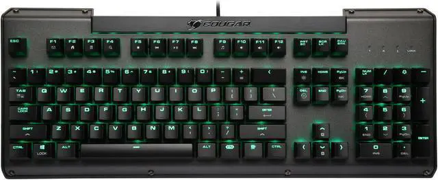 Alt view image 2 of 5 - COUGAR Ultimus RGB Metal-Based RGB Mechanical Gaming Keyboard, Red Switches
