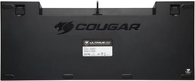 Alt view image 4 of 5 - COUGAR Ultimus RGB Metal-Based RGB Mechanical Gaming Keyboard, Red Switches