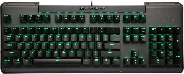 Alt view image 2 of 5 - Cougar Ultimus RGB Mechanical Gaming Keyboard, Blue Switch