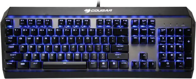 Alt view image 4 of 6 - COUGAR ATTACK X3 RGB Cherry MX Blue Switch Gaming Keyboard - Attackx3-RGB-3IG